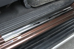 Nissan Navara NP300 2016> Stainless Steel Door Sill Guards - Set of 4 - Eagle 4x4