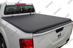 Nissan Navara NP300 D/C Soft Folding Tonneau Cover - Tri Folding Bed Cover 2016> - Eagle 4x4