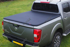 Nissan Navara Np300 Eagle1 Soft Roll &amp; Lock Premium Tonneau Cover Sail Cloth D/C 2015 - Eagle 4x4