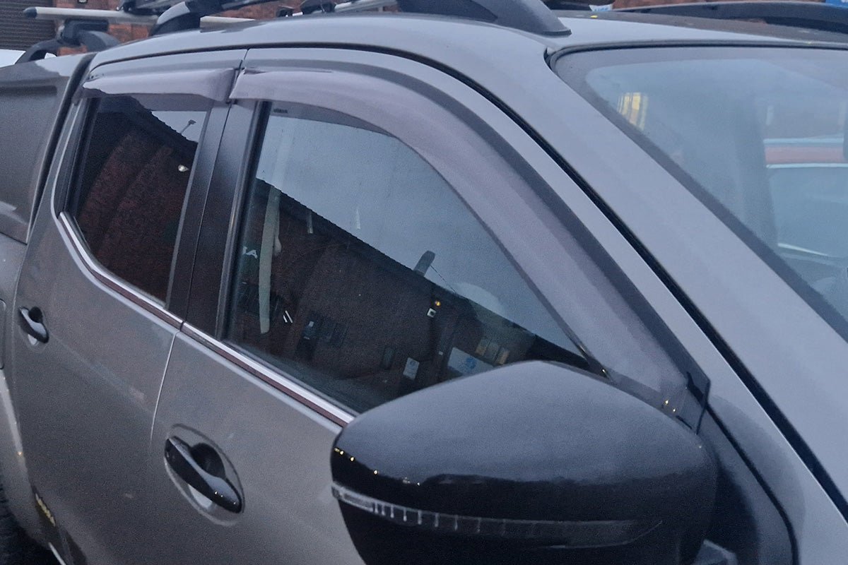Nissan Navara NP300 EGR Wind deflectors - Light Smoke - Set of 4 - Eagle 4x4