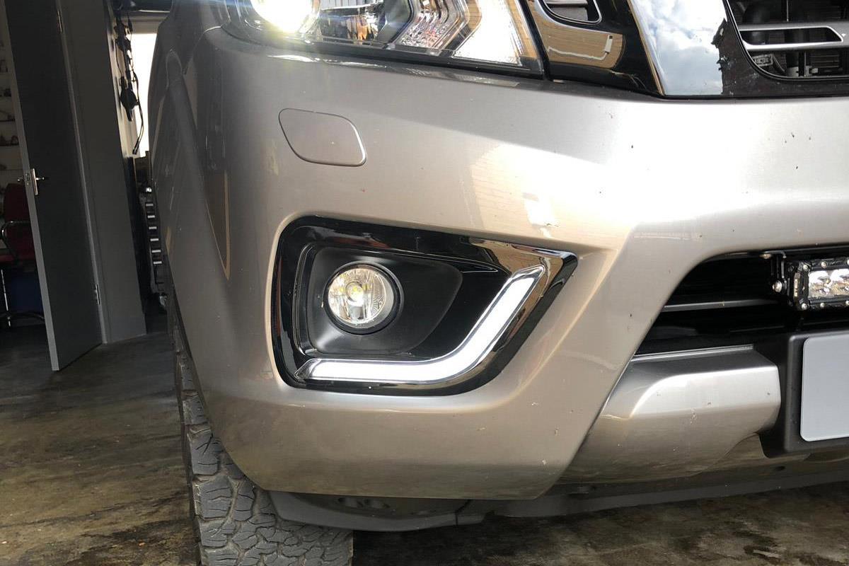 Nissan Navara NP300 - Fog Light Surrounds - With DRL - Eagle 4x4