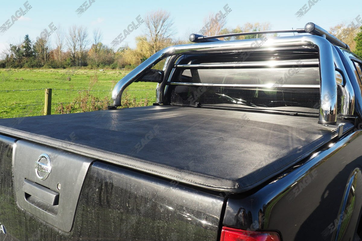 Nissan Navara NP300 Hawk Roll Bar - Fits with Tonneau Covers - Stainless Steel - Eagle 4x4