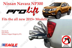 Nissan Navara NP300 - Prolift Tailgate Assistant - Eagle 4x4