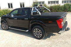 Nissan Navara NP300 Soft Roll And Roll Bar COMBO - Matt Black - Eagle 4x4