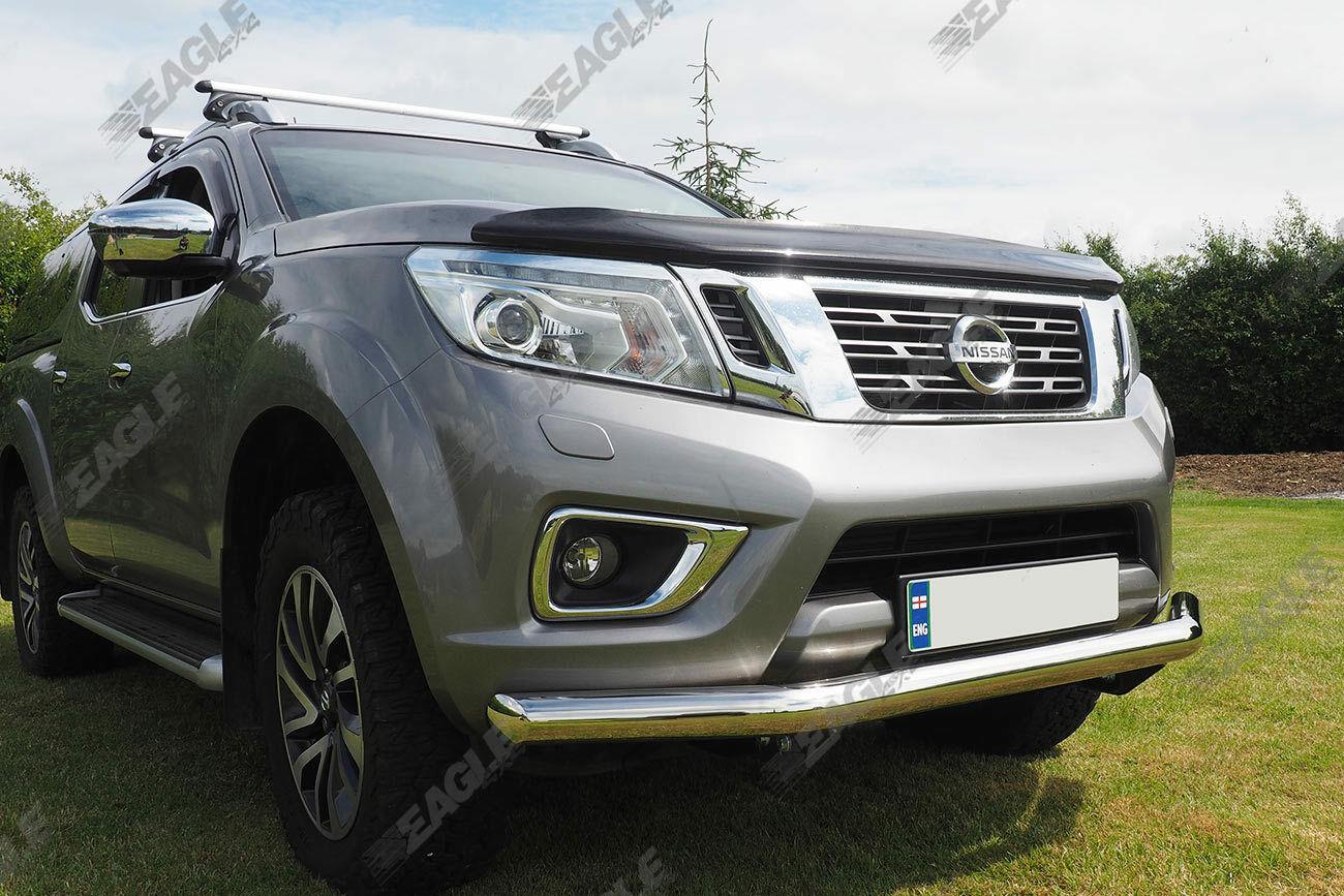 Nissan Navara NP300 Spoiler Bar / City Bar Stainless Steel - 2015+ - Eagle 4x4