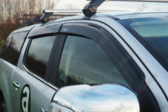 Nissan Navara NP300 Wind Deflectors - Set of 4 - Eagle 4x4