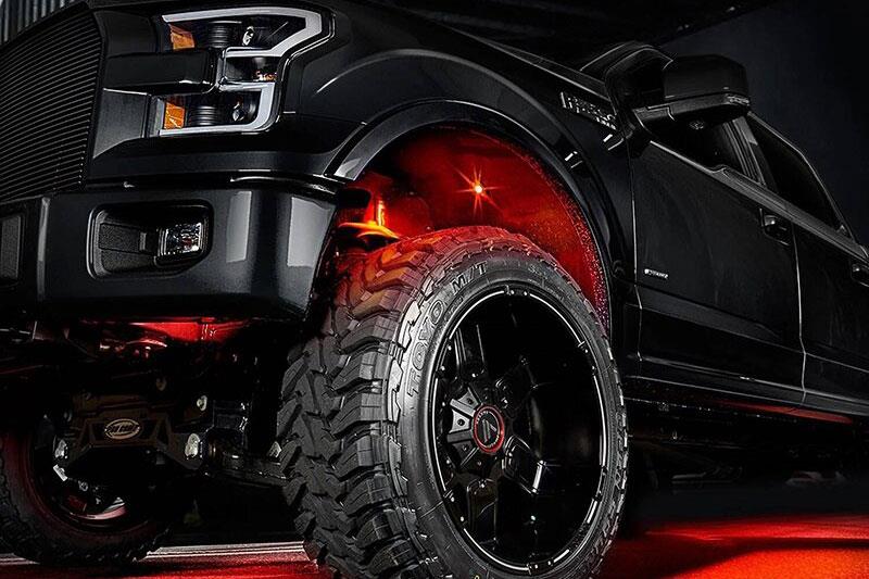Pickup Truck Rock Lights - Set of 6 - Eagle 4x4