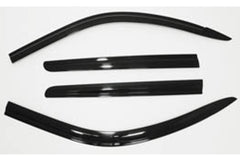 Ssangyong Musso 2018+ Dark Smoked Slim Wind Deflectors (Set of 4) - Eagle 4x4