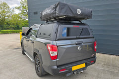 Ssangyong Musso 2018+ Short Bed Outpost Hardtop Canopy - Eagle 4x4