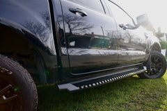 Ssangyong Musso Falcon V1 Side Steps - Black - Eagle 4x4