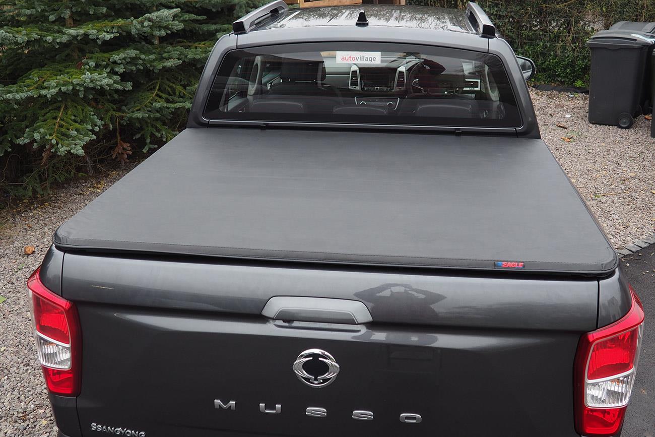 Ssangyong Musso Short Bed Eagle1 Soft Roll - Up Tonneau Cover - Eagle 4x4