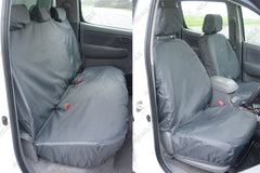Toyota Hilux 2005 - 2015 Seat Covers - Eagle1 Tailored Fit - Front Pair Only - Eagle 4x4