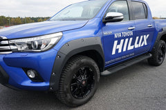 Toyota Hilux 2016 - 2019 (Revo) Wheel Arch Extensions - Rivet Style - EGR - Eagle 4x4
