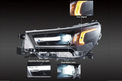 Toyota Hilux 2016+ LED Headlight Upgrade - Eagle 4x4