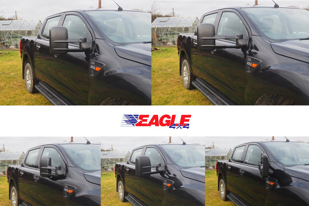 Toyota Hilux 2016+ Xtenda Mirrors - With Indicators - Eagle 4x4