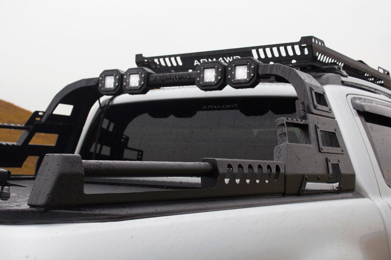 Toyota Hilux Combat Roll Bar with LED Light Pods - Eagle 4x4