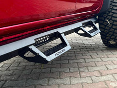 Toyota Hilux DAKAR Side Steps - Black - Eagle 4x4