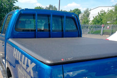 Toyota Hilux Eagle1 Soft Roll - Up Tonneau Cover - Fits with Factory fitted ladder Rack - Eagle 4x4
