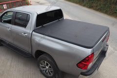 Toyota Hilux Revo 2016> D/C Soft Roll and Lock Tonneau Cover - Eagle 4x4
