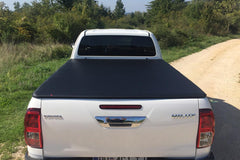 Toyota Hilux (Revo) Extra Cab Soft Roll Up Cover - NO LADDER RACK - 966 - Eagle 4x4