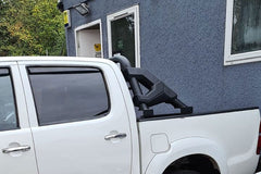 Toyota Hilux (Revo) F1 Style Roll Bar - Black - Fits with Tonneaus - Matt Black - Eagle 4x4