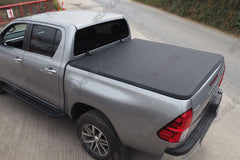 Toyota Hilux Revo Hawk Hard Tri Fold Tonneau Cover - Bed Cover - D/C 2016 - Eagle 4x4