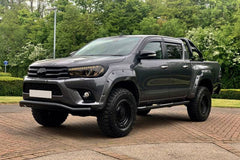 Toyota Hilux (Revo) Rhino Black Spoiler Bar - Eagle 4x4