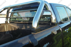 Toyota Hilux Roll Bar 2005 - 2016 Styling Bar Roll Bar - Fits with Tonneau Covers - Stainless Steel - Eagle 4x4