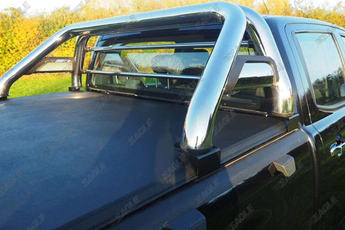 Toyota Hilux Roll Bar 2005 - 2016 Styling Bar Roll Bar - Fits with Tonneau Covers - Stainless Steel - Eagle 4x4