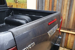 Toyota Hilux Tailgate Cap - Large Black Textured - Eagle 4x4