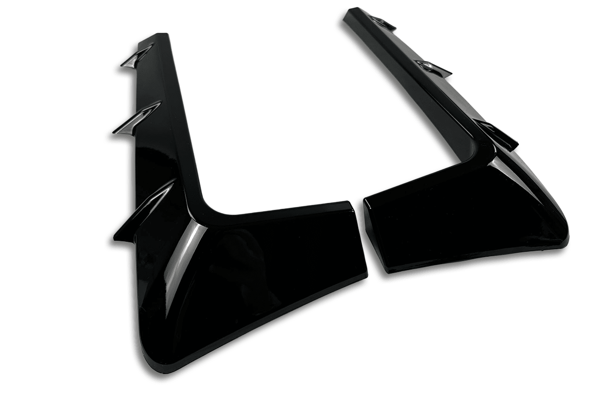 Viper Front Eyebrow Canards (Pair) To Fit Land Rover Defender 2020+ (L663) - Eagle 4x4