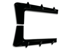 Viper Front Eyebrow Canards (Pair) To Fit Land Rover Defender 2020+ (L663) - Eagle 4x4