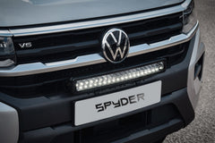 Volkswagen Amarok 2023+ 21 - inch Spyder Stealth LED Light Bar + Integrated Grille Kit - Eagle 4x4
