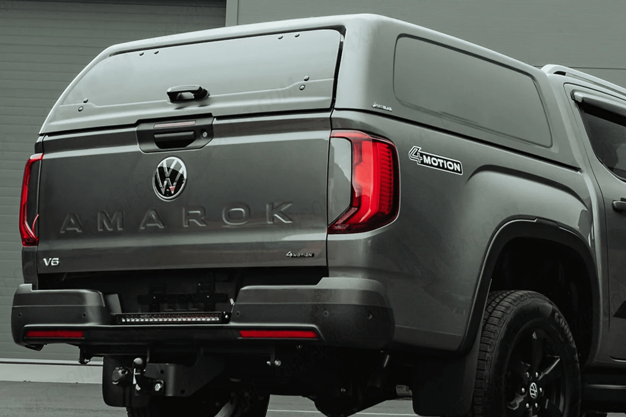Volkswagen Amarok 2023+ Aeroklas Commercial Hardtop (Solid Sides) - Eagle 4x4