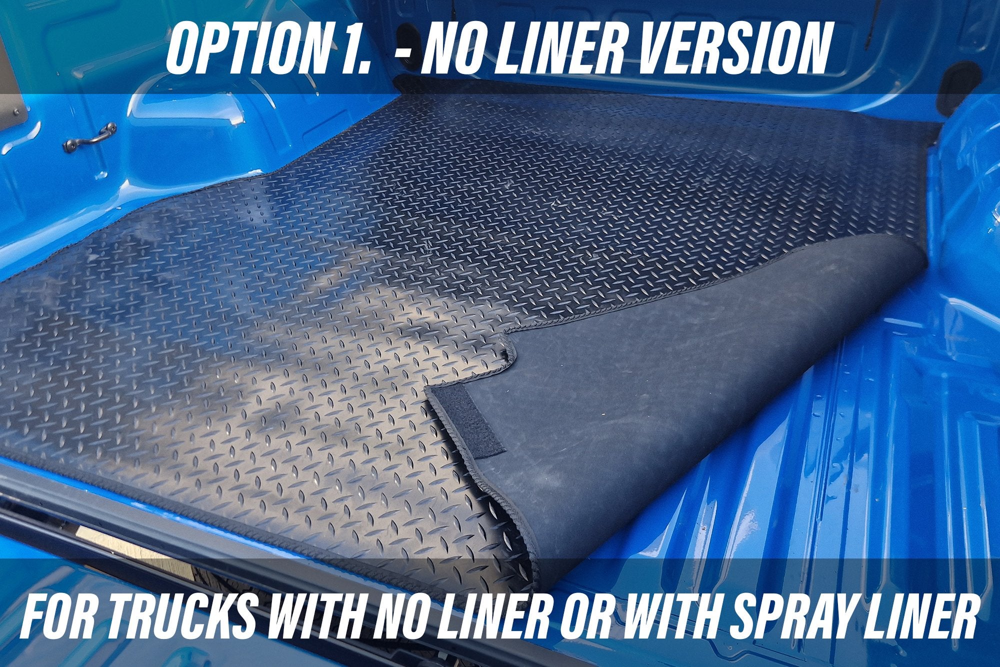 Volkswagen Amarok 2023+ Rubber Load Bed Liner Boot Mat - Eagle 4x4
