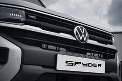 Volkswagen Amarok 2023+ Spyder Stealth Twin 10 - inch LED Light Bars + Integrated Grille Kit - Eagle 4x4