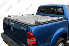 VW Amarok Eagle1 Aluminium Chequered Plate Tonneau Cover - Eagle 4x4