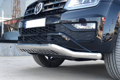 VW Amarok Rhino Stainless Steel Spoiler Bar - 2016+ V6 - Eagle 4x4