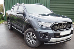 VW Amarok SpeedWay Oval Side Steps Black - Eagle 4x4