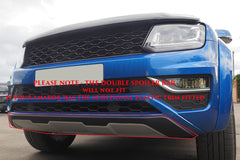 VW Amarok V6 Double Spoiler Bar Black 2016+ - Eagle 4x4