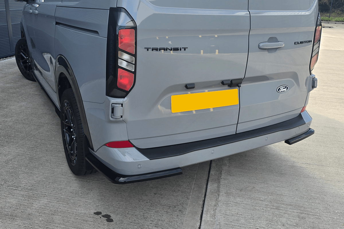 VW Transporter T7 2024+ Stratos Rear Side Splitters (2pc) - Eagle 4x4
