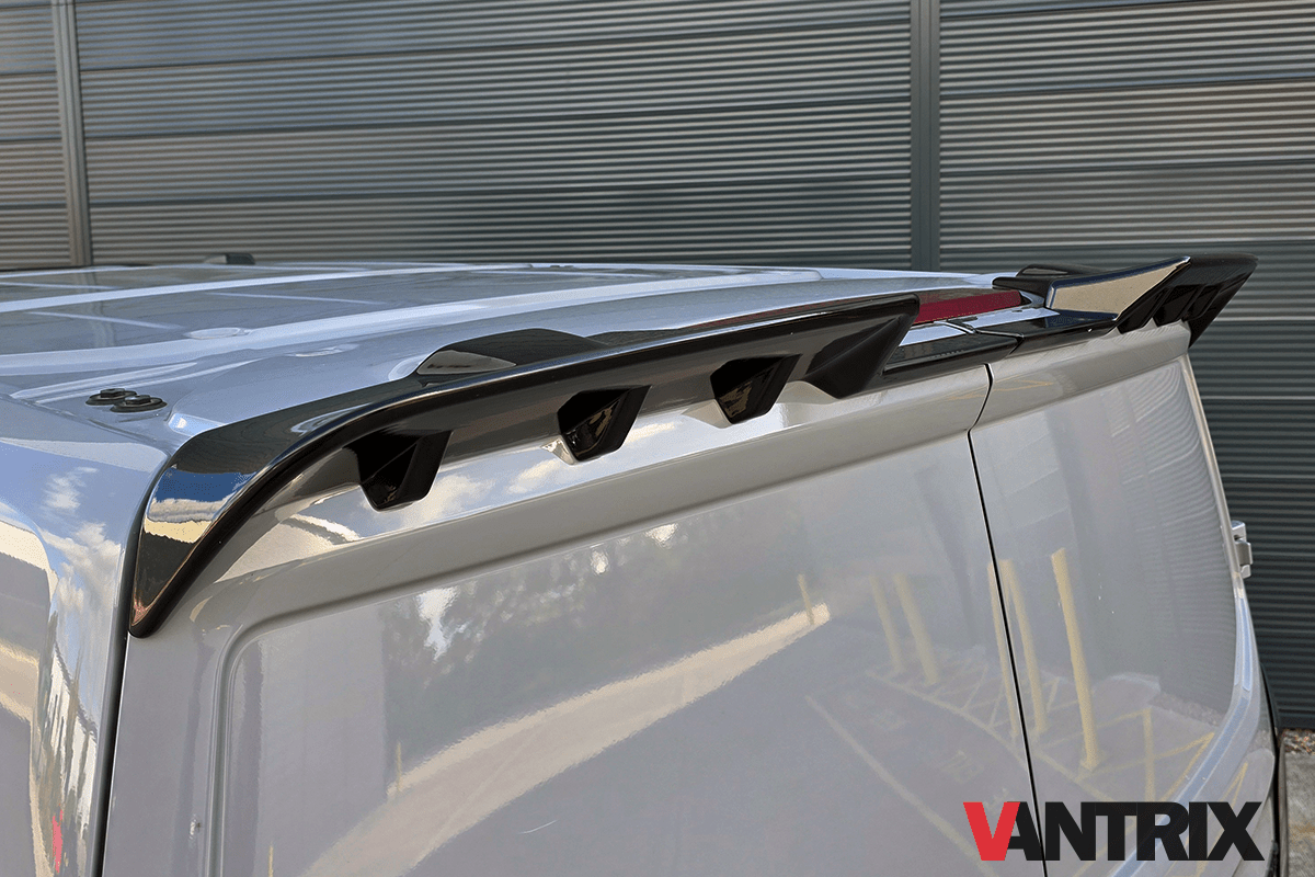 VW Transporter T7 2024+ VanTrix Viper Rear Spoiler (Barn Door) - Gloss - Eagle 4x4